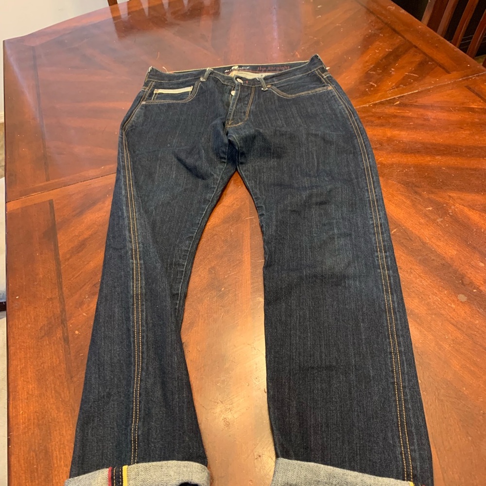 Rare 7 For All Man Kind Jeans Redlines Selvedge 31